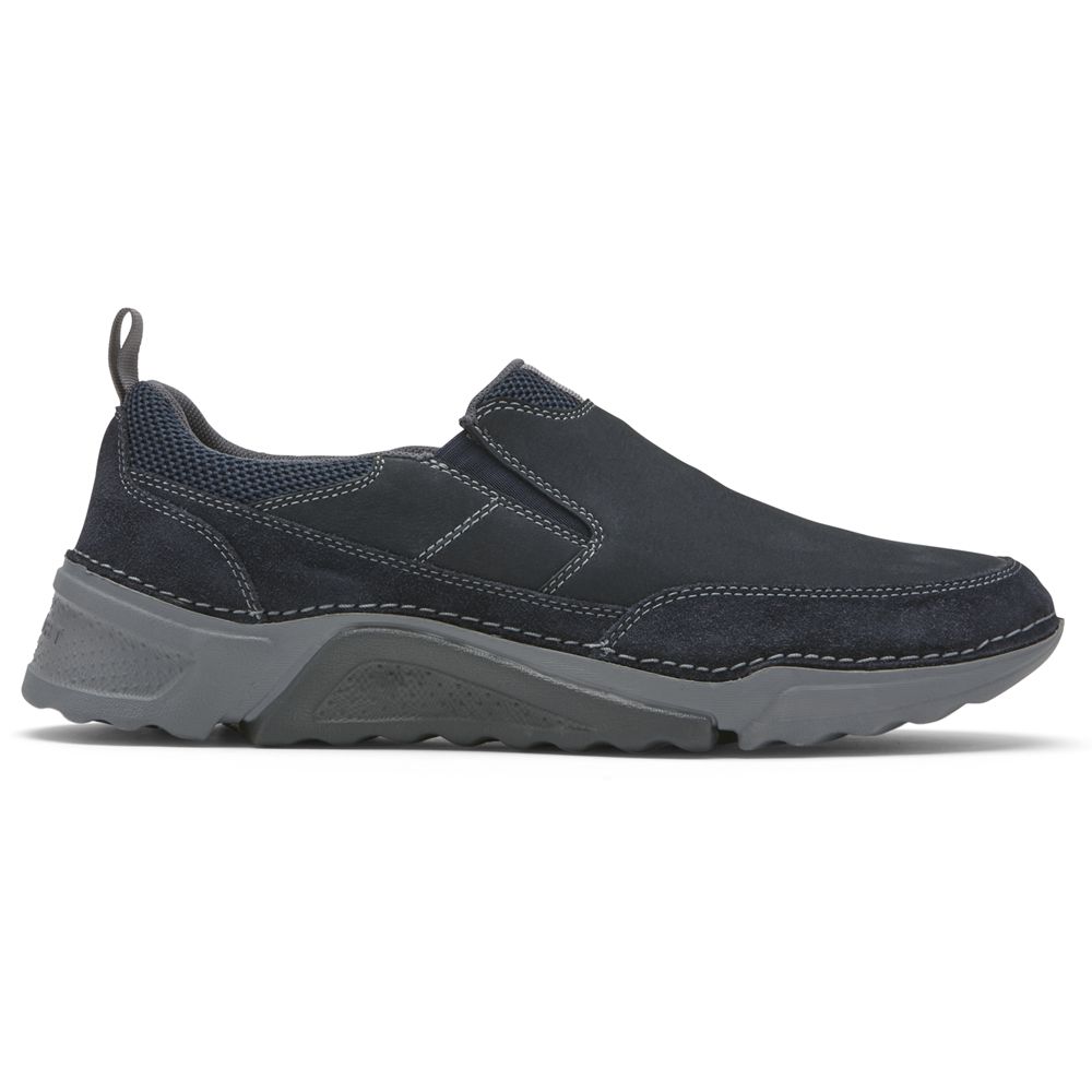 Rockport Canada Rocsports Slip-On - Mens Walking Shoes Navy (JLR507413)